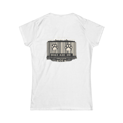 Astronaut Cat Graphic Tee — Retro Space Cat Womens T-Shirt