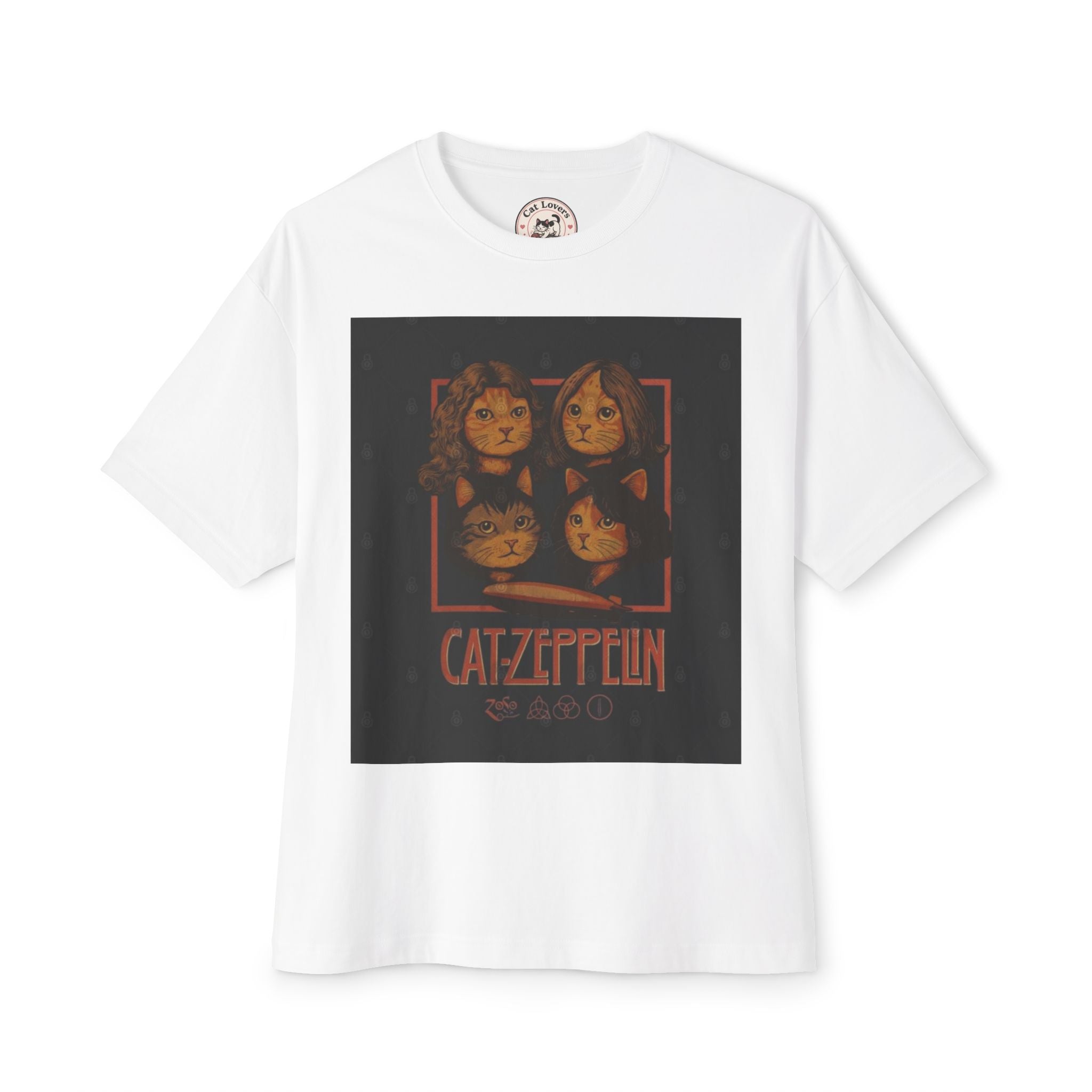 Cat-Zeppelin. Unisex Shirt Rock