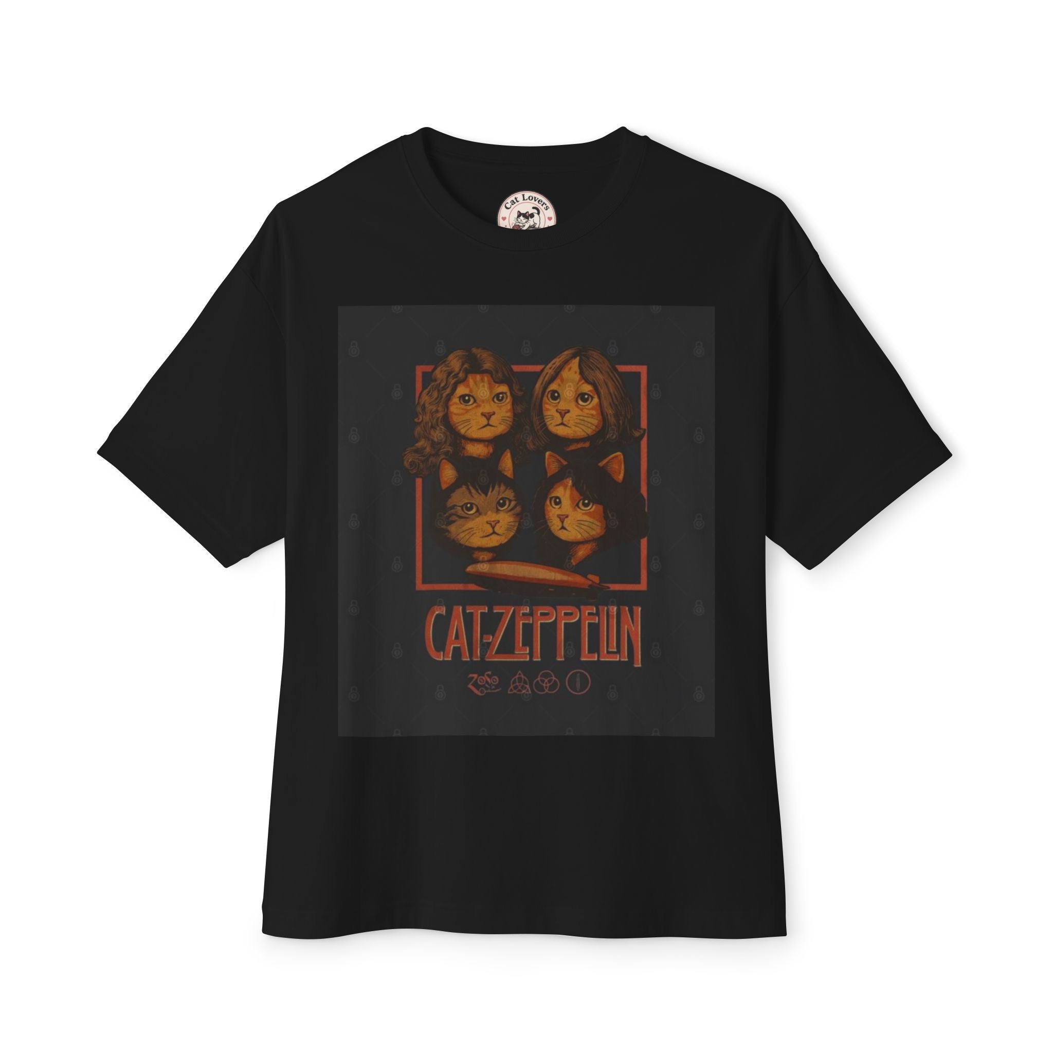 Cat-Zeppelin. Unisex Shirt Rock
