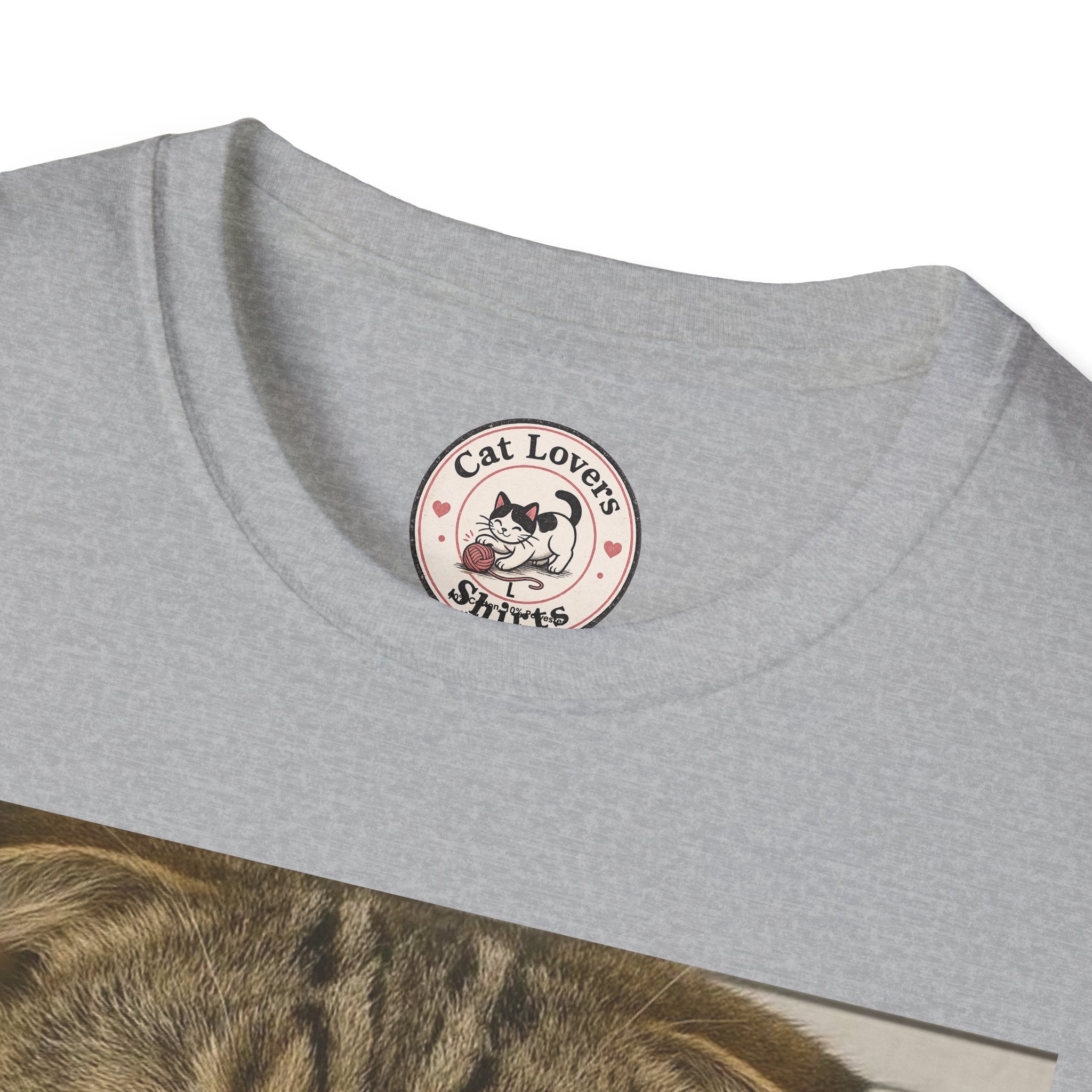 Cat Mugshot T-Shirt — Funny Pet Crime Graphic Tee (Police Department 890263)